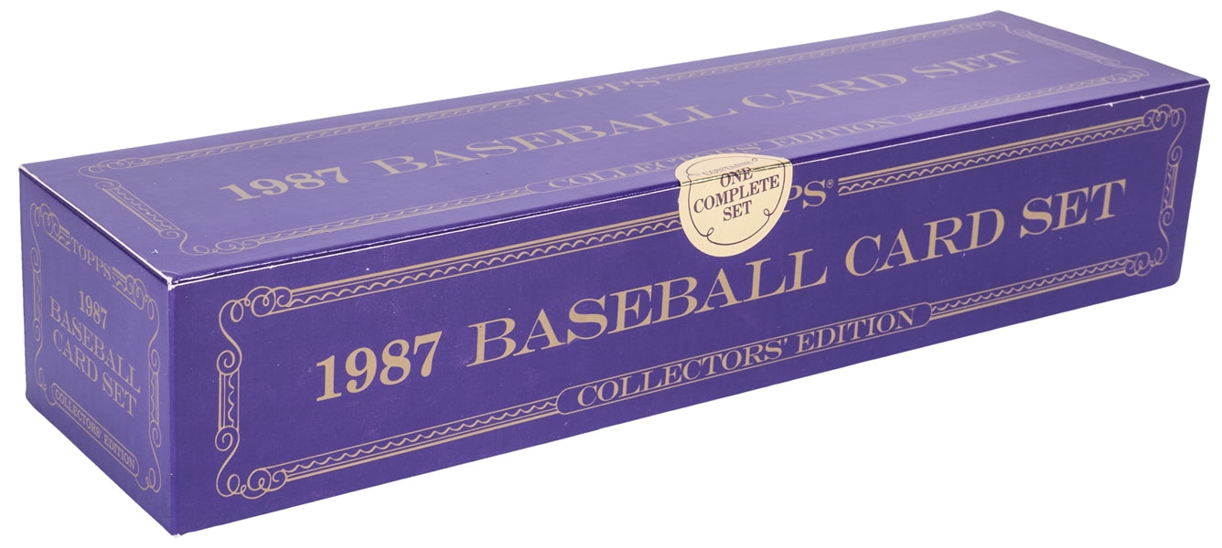1987 Topps ティファニー ベースボール コンプリートセット