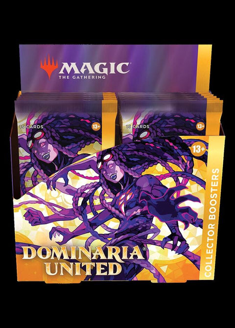 Magic: The Gathering - Dominaria United Collector Booster Box Display
