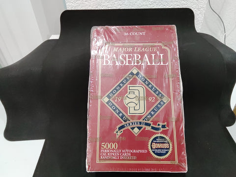 Major League Baseball Donruss 1992 Series 2 Box