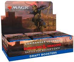 Magic: The Gathering - Commanders Legends: Battle for Baldur's Gate Draft Booster Box Display