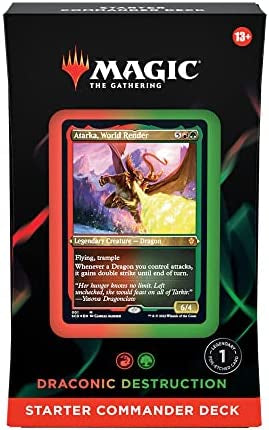 Starter commander deck draconic destruction