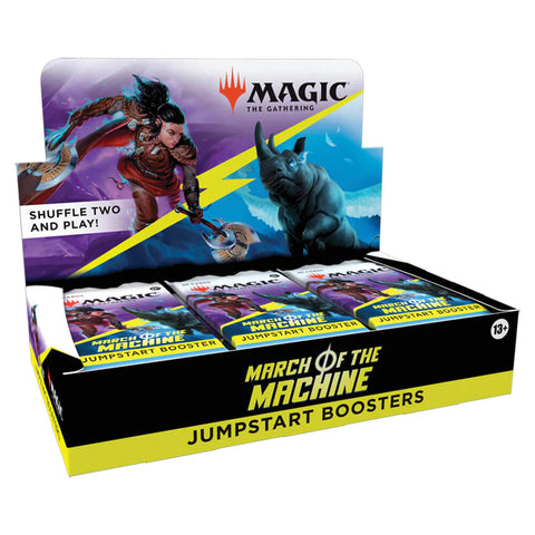 Magic: The Gathering - March of the Machines: Jumpstart Booster Box Display