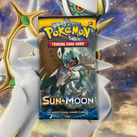 Sun & Moon Game Cards Packs