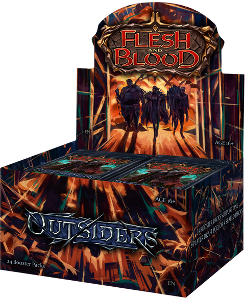 Flesh & Blood Outsiders Booster Display