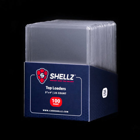 Shellz 3"x4" Toploader 100PT